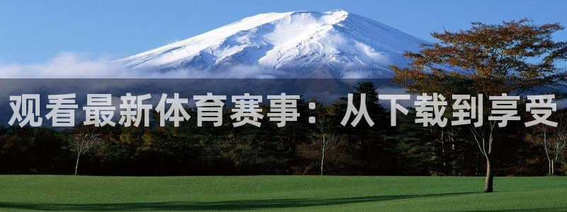 观看最新体育赛事：从下载到享受